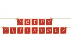 Závěsná dekorace - Merry Christmas