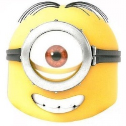 Papírová maska - Minion