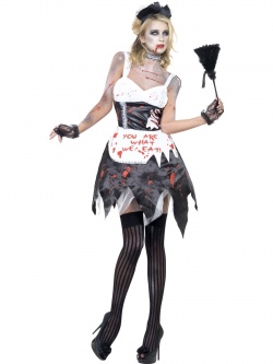 Dámský kostým - Zombie uklízečka