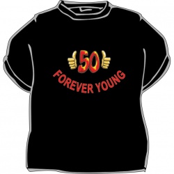 Pánské tričko - Forever Young 50