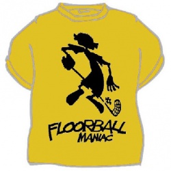 Pánské tričko - Florbal maniac